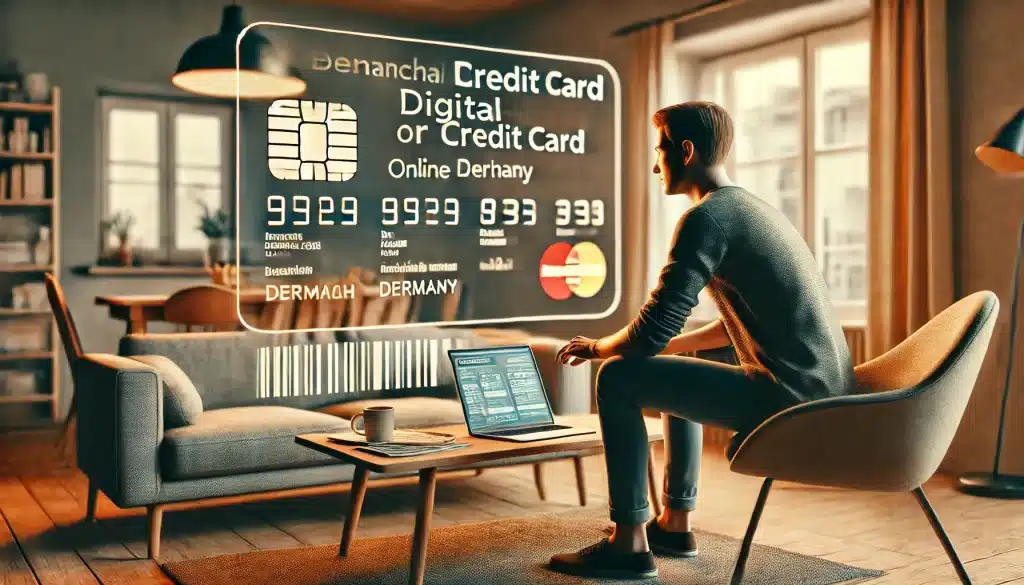 digitale Kreditkarte