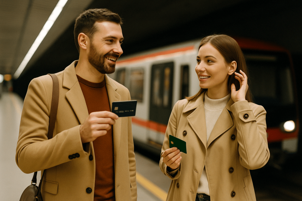 Kreditkarten mit Nahverkehrsvorteilen