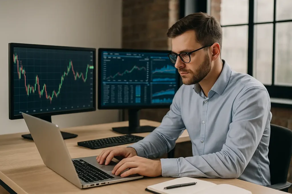 Digitalisierung auf Investitionsplattformen